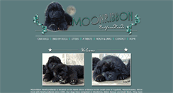 Desktop Screenshot of moonribbonnewfoundlands.com